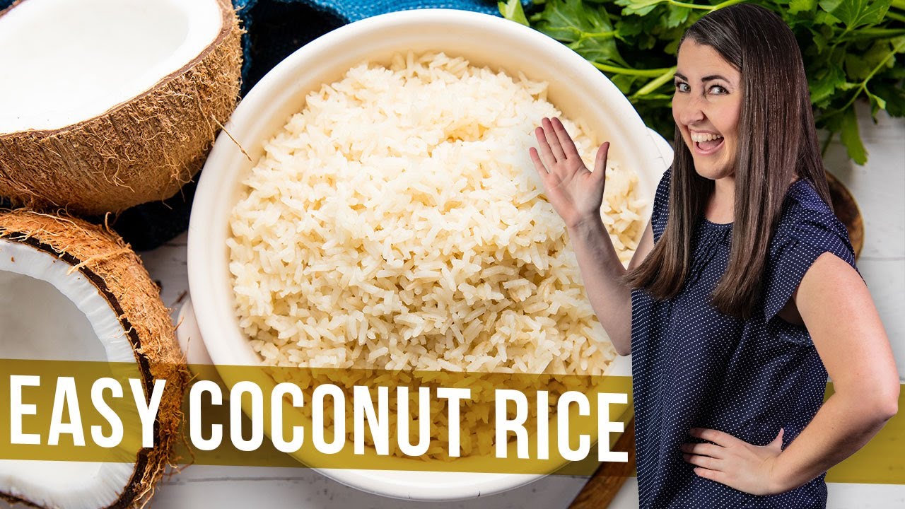 How to Make Easy Coconut Rice | The Stay At Home Chef