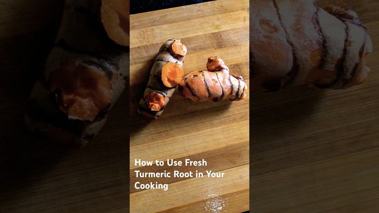 How to Use Fresh Turmeric Root in  Cooking Delicious & Healthy Recipes!#TurmericRoot#HealthyRecipes