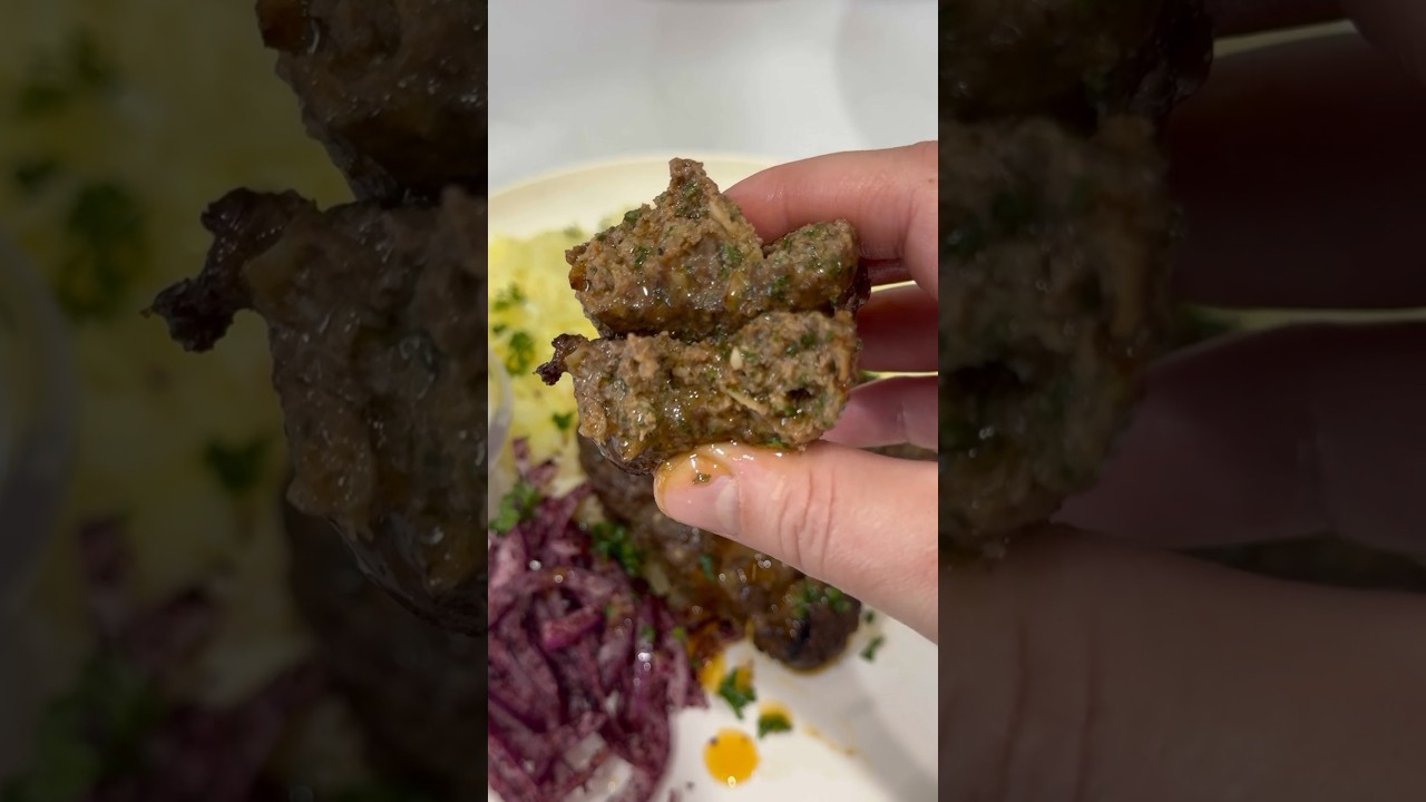 Air fried kofta kebabs are on another level of juicy!