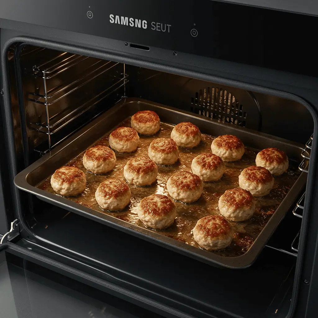 Amylu Chicken Meatballs in Oven – Costco Cooking Method