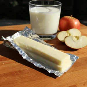 how much protein in mozzarella cheese stick on wooden table