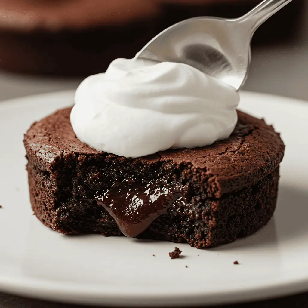 Fast keto chocolate brownie dessert