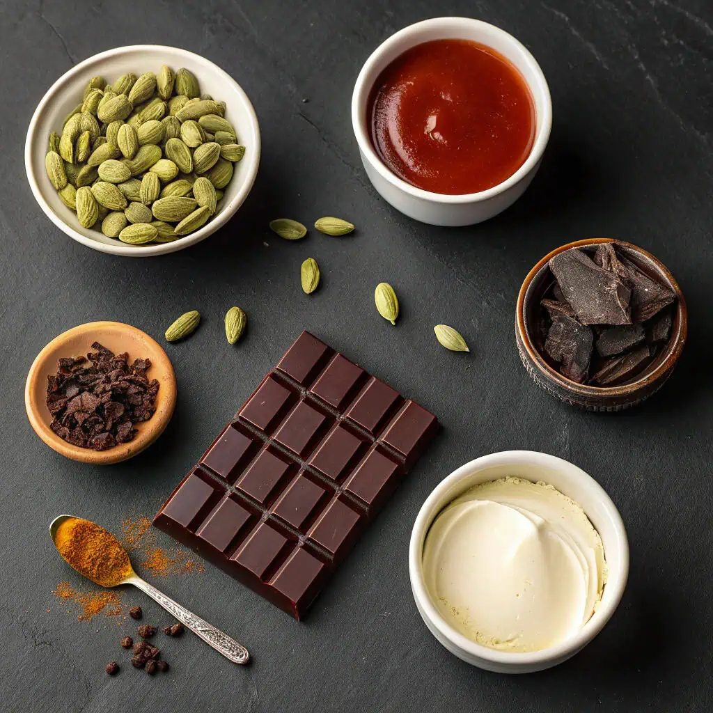 Ingredients in Dubai chocolate ice cream