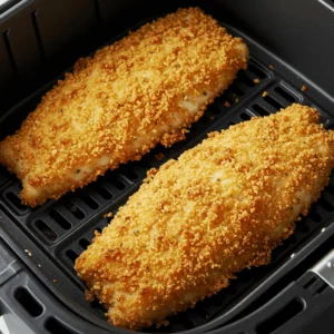 frozen breaded mrs paul's fish fillets in air fryer crisped to golden perfection