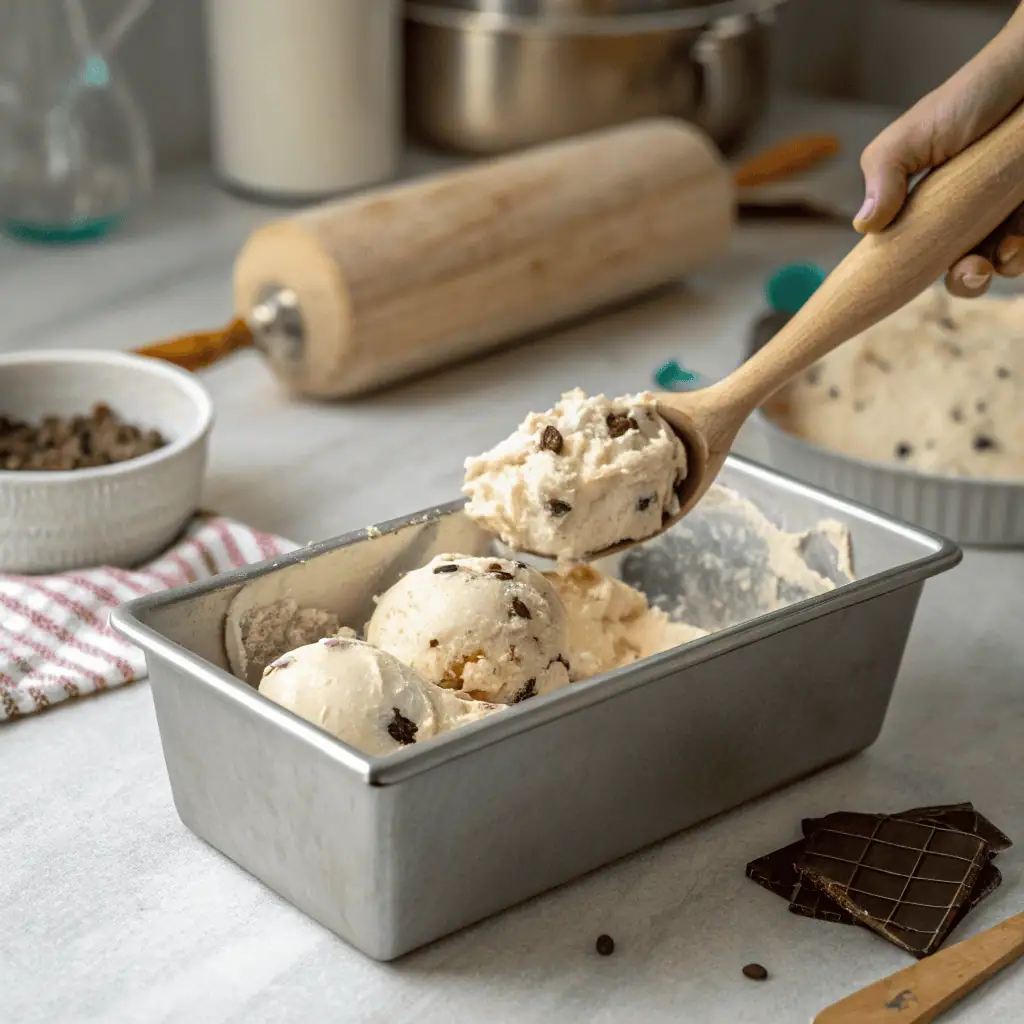 Homemade always ice cream no churn chocolate chip