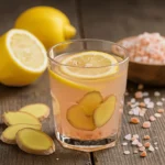 Homemade Mounjaro recipe with pink salt weight loss drink