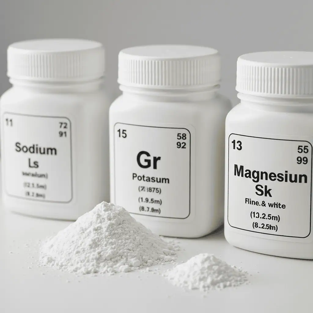 electrolyte powders used in instant hydration mixes