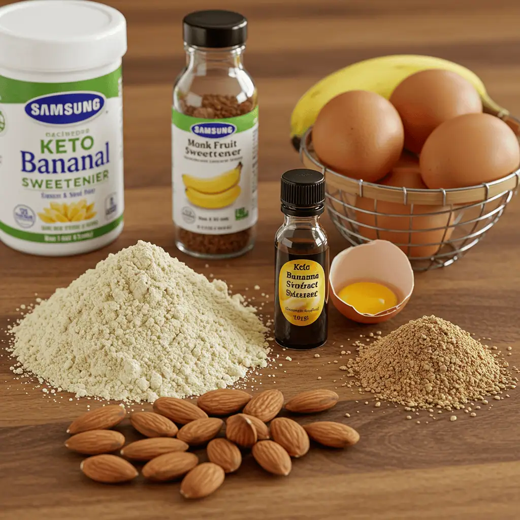 keto banana bread ingredients