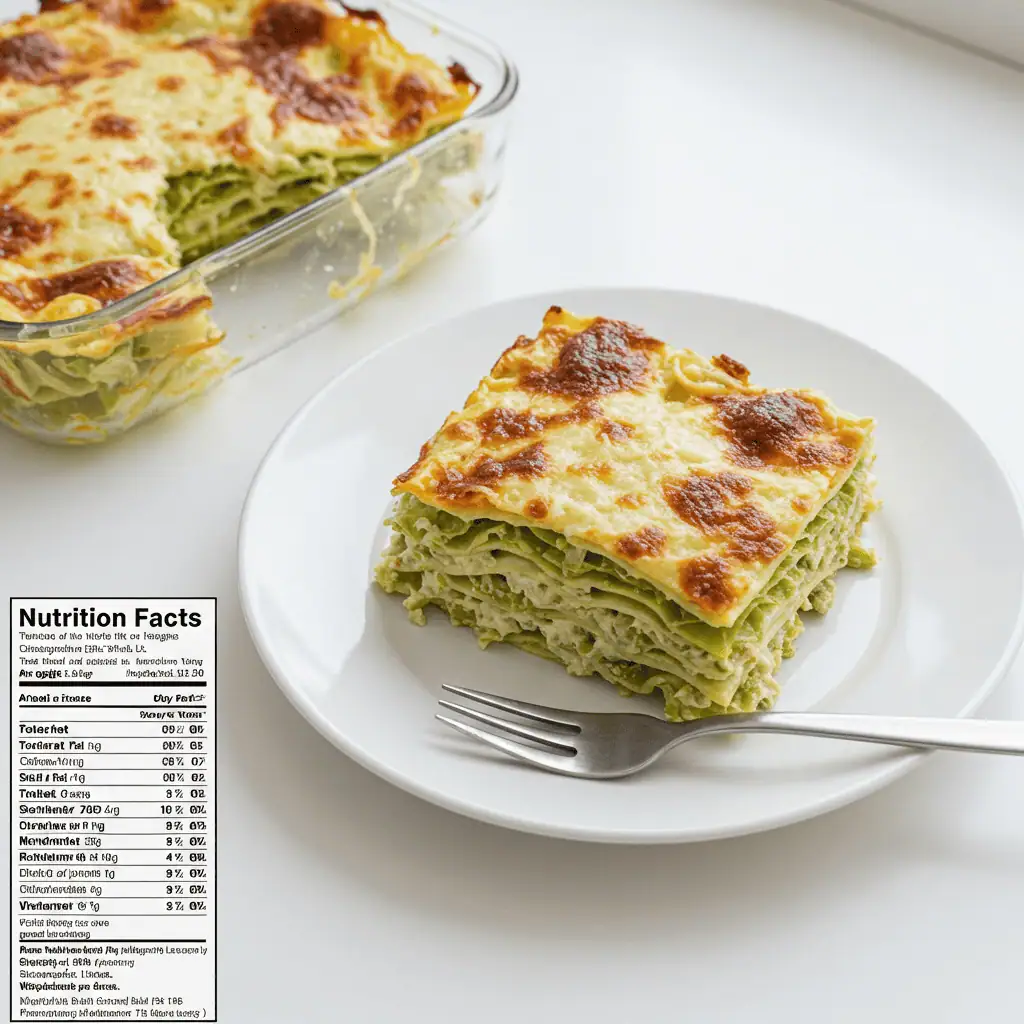 cabbage lasagna keto recipe nutrition facts