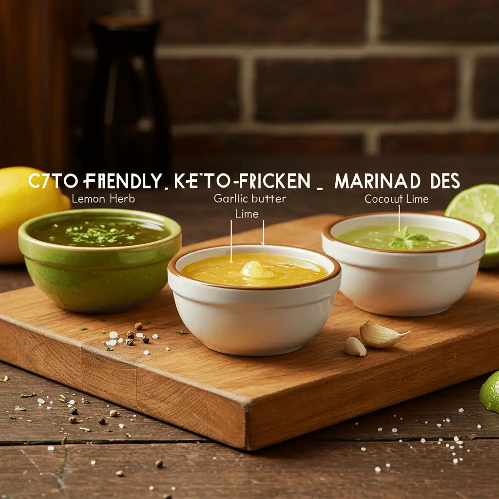 keto chicken breast fillet marinade variations