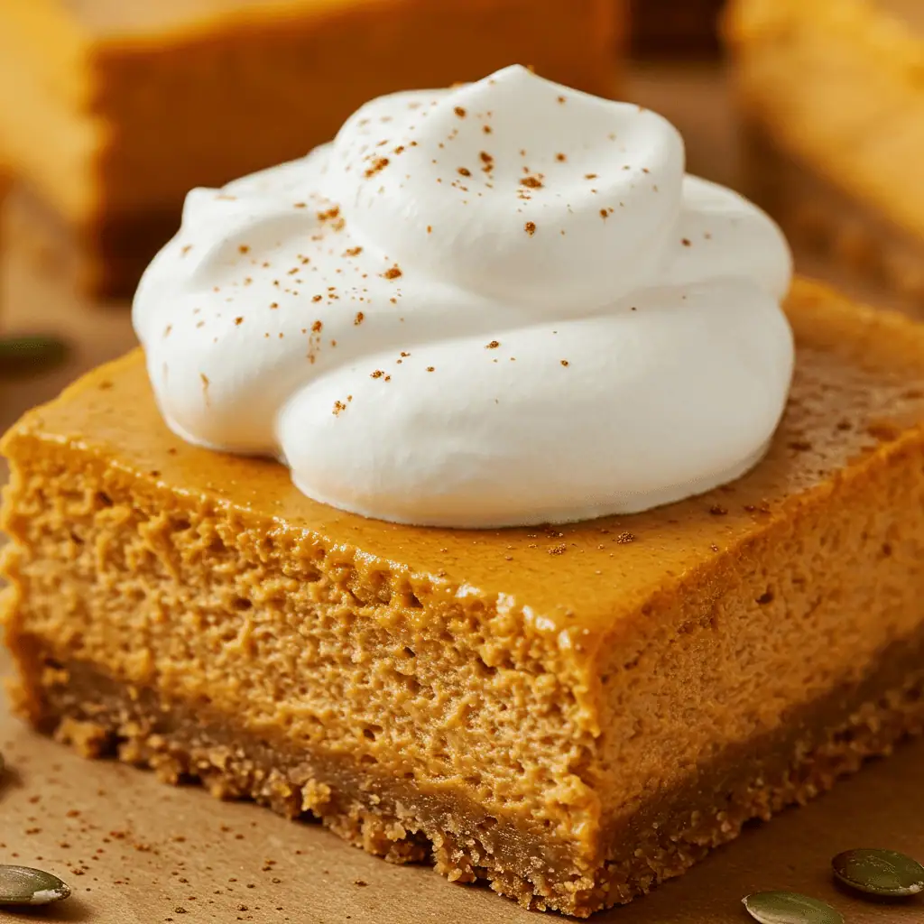 sugar-free keto pumpkin cheesecake bar