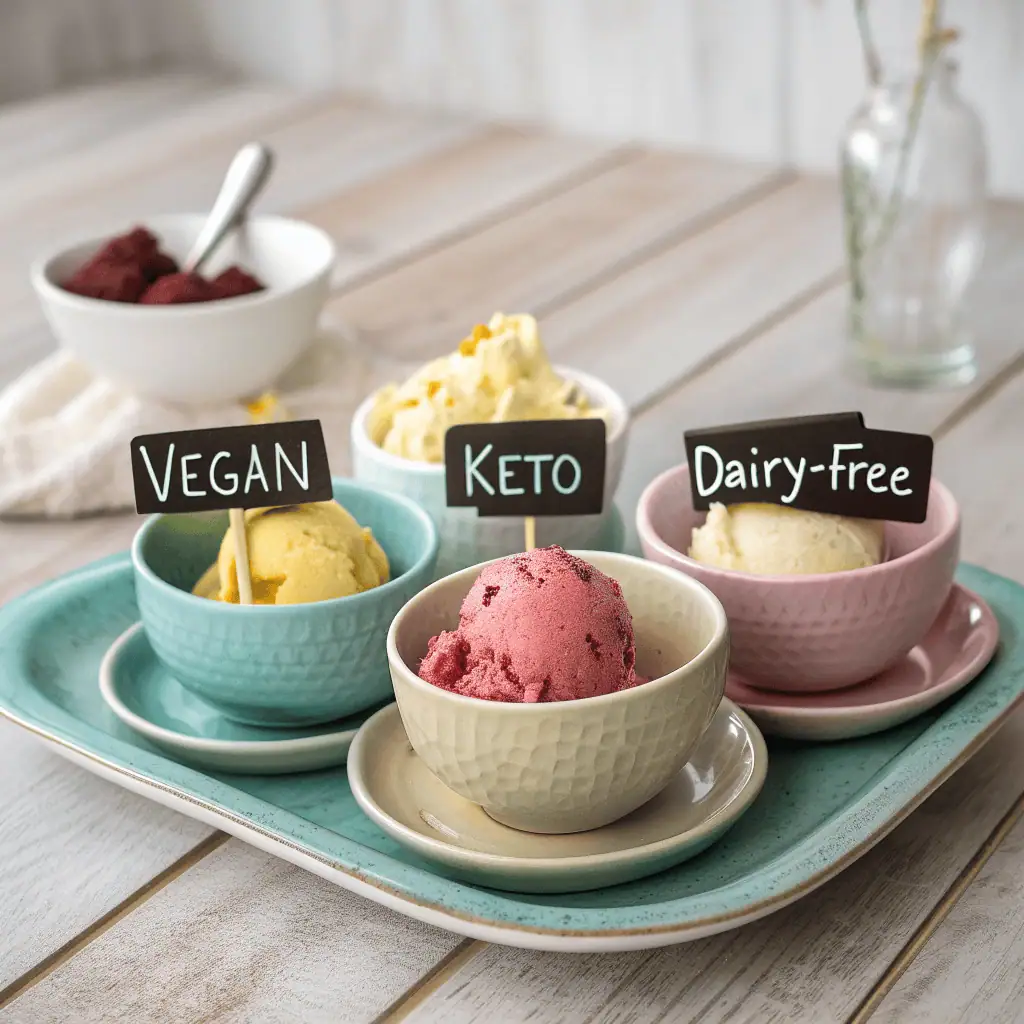 Vegan keto dairy-free always ice cream options