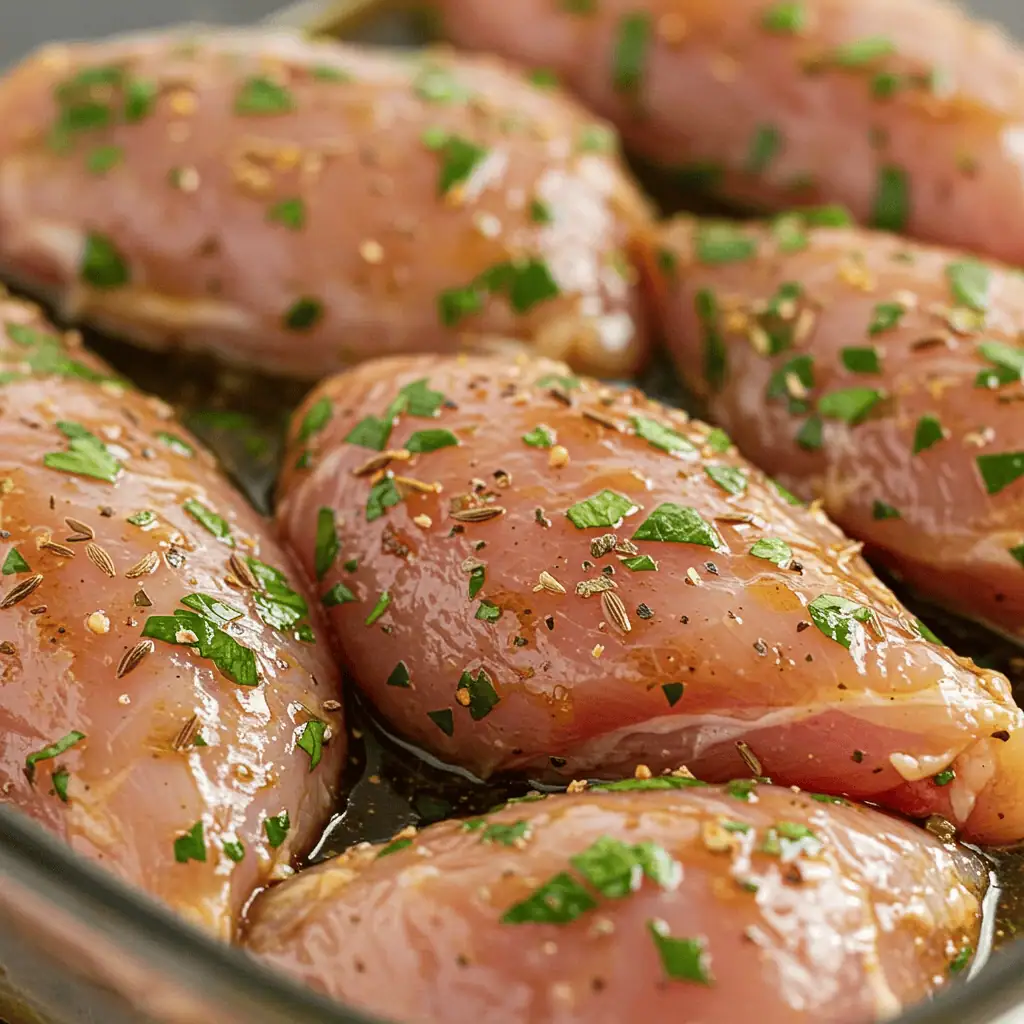 turkey tenderloin marinated in herbs and spices