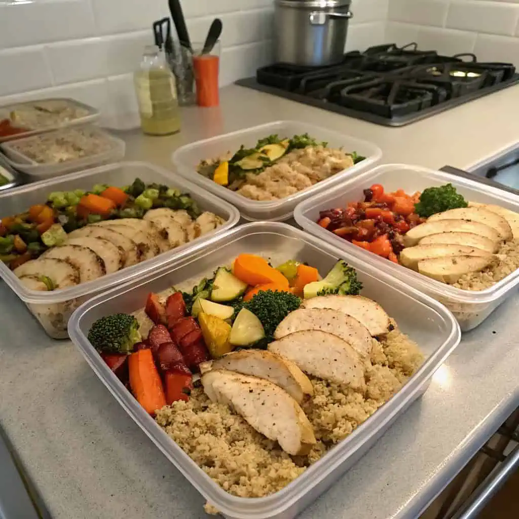 turkey tenderloin meal prep containers