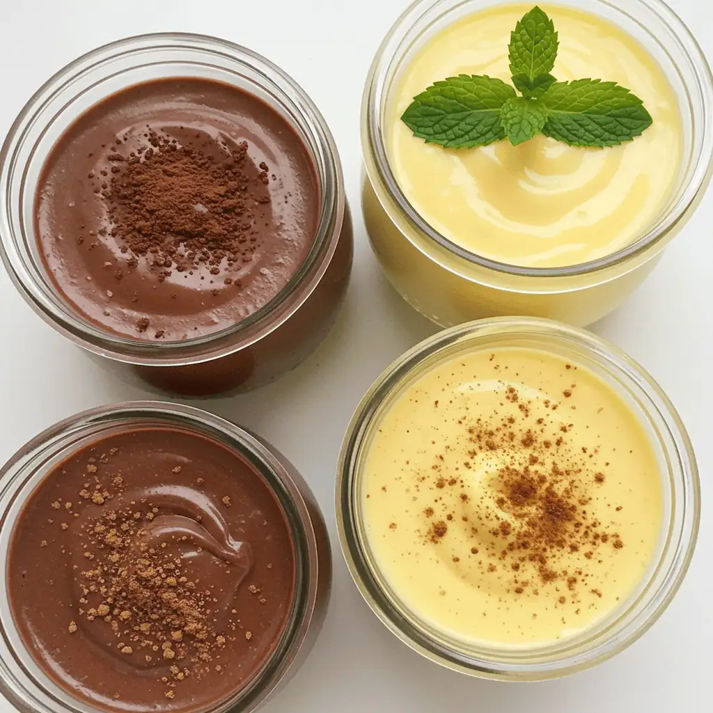 dairy free custard variations