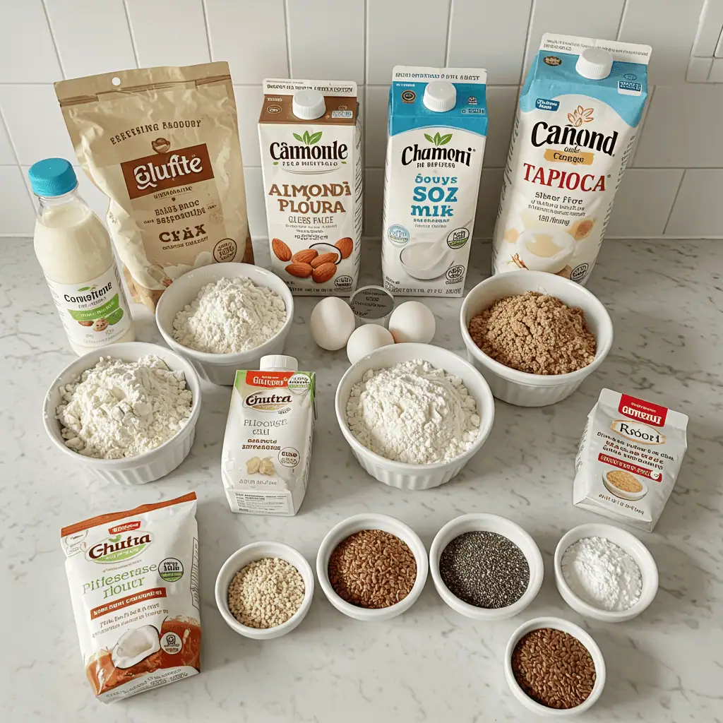 gluten dairy egg free pantry staples