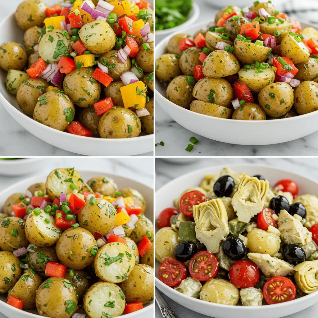 different gluten free potato salad variations