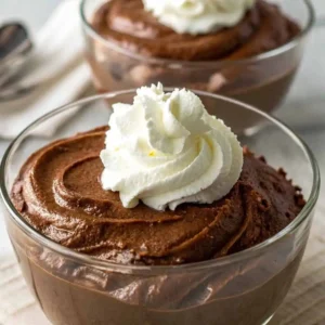 keto chow chocolate mousse dessert recipe