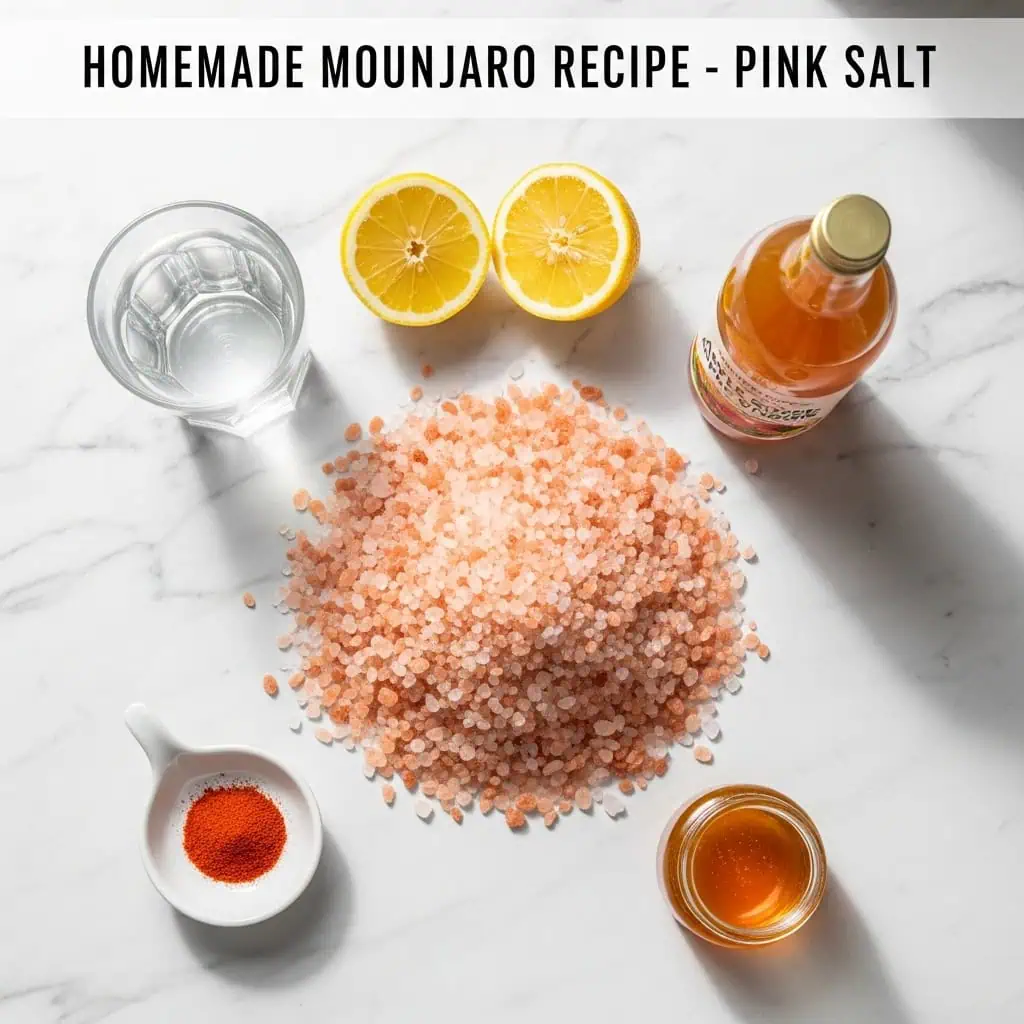 Homemade Mounjaro Recipe Pink Salt