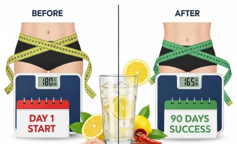 Natural Mounjaro recipe weight loss results showing realistic timeline and before after expectations