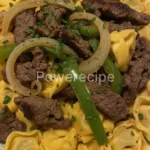 philly cheesesteak tortellini pasta