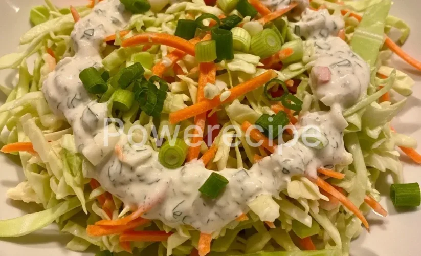coleslaw with ranch dressing