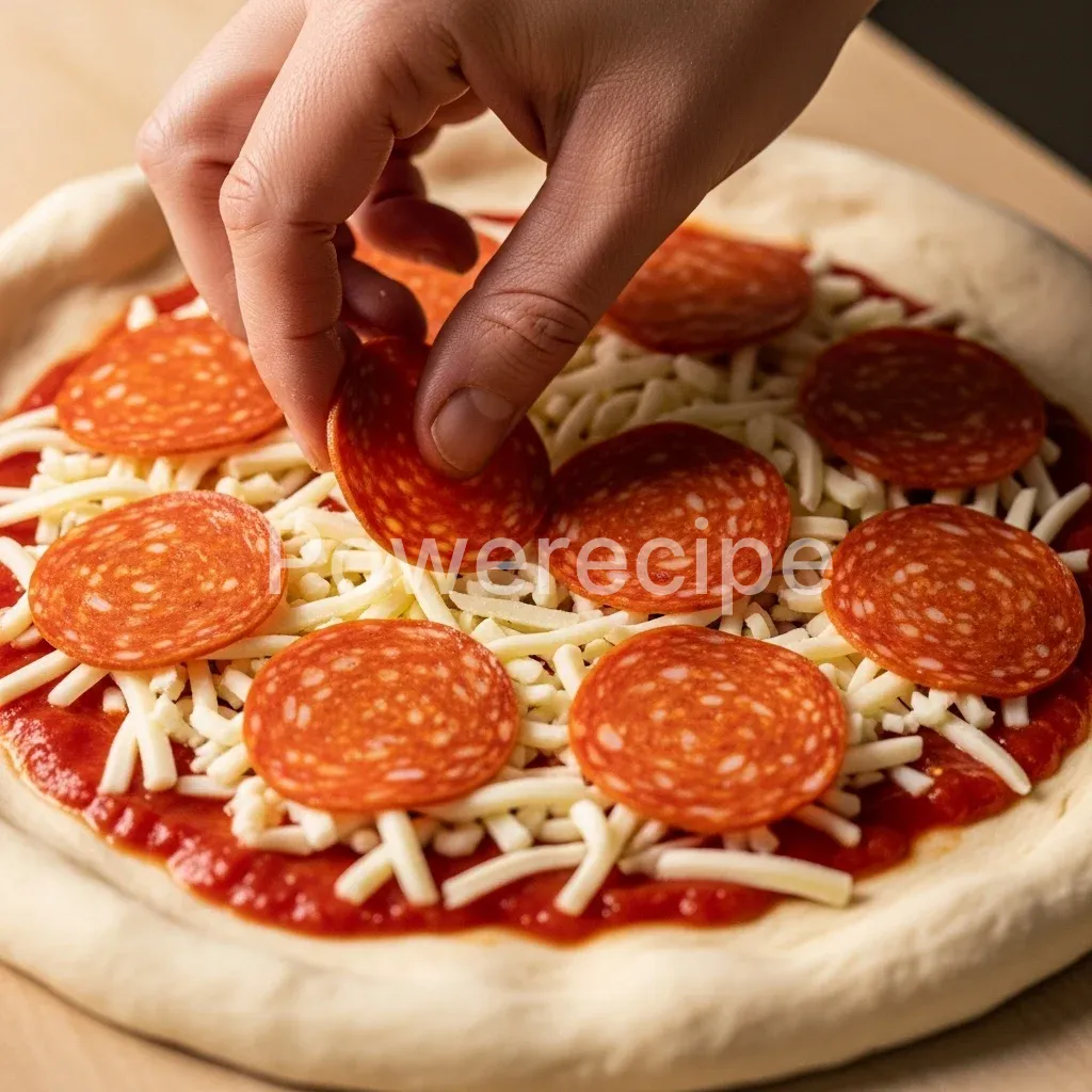 halal pepperoni pizza