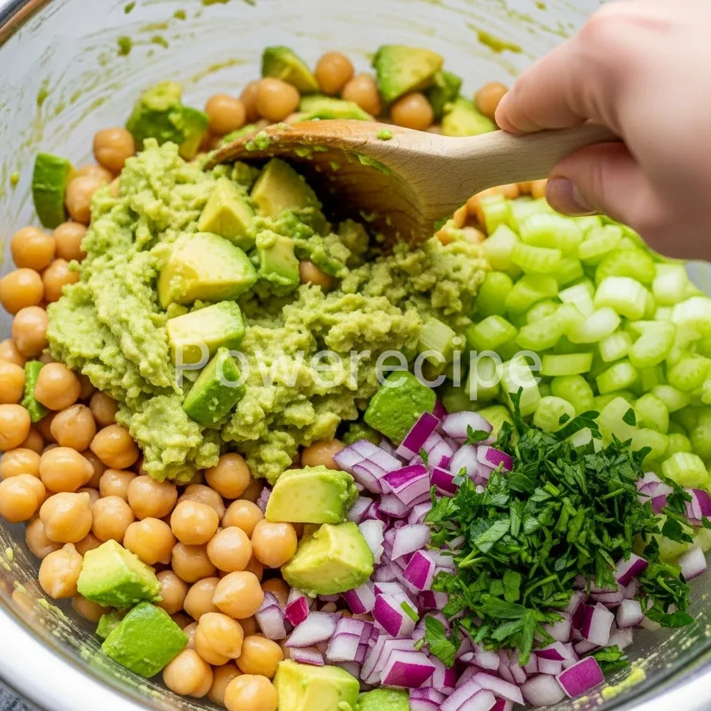 avocado chickpea salad recipe