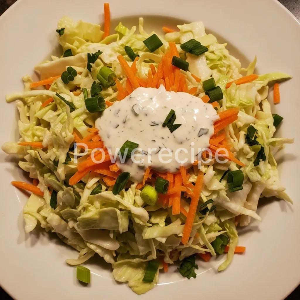 coleslaw with ranch dressing