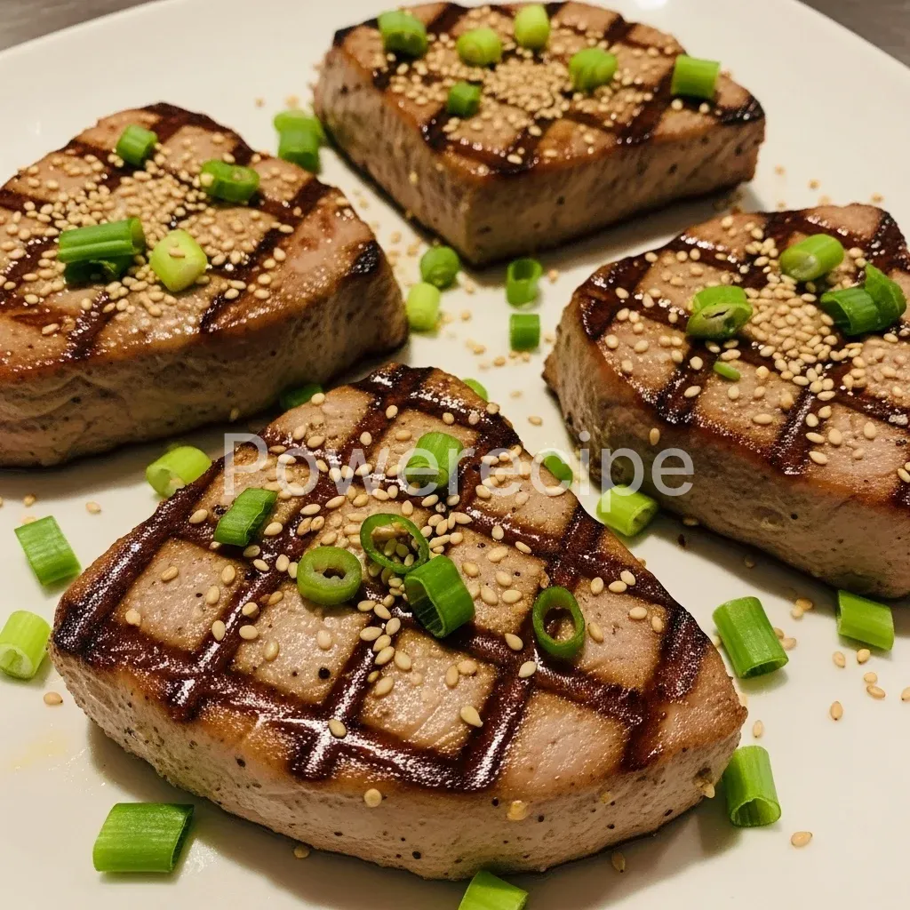 Grilled ahi tuna recipe