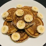 high protein banana pancake