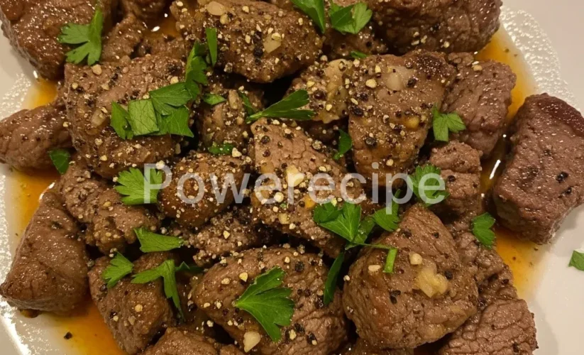 crock pot garlic butter steak bites