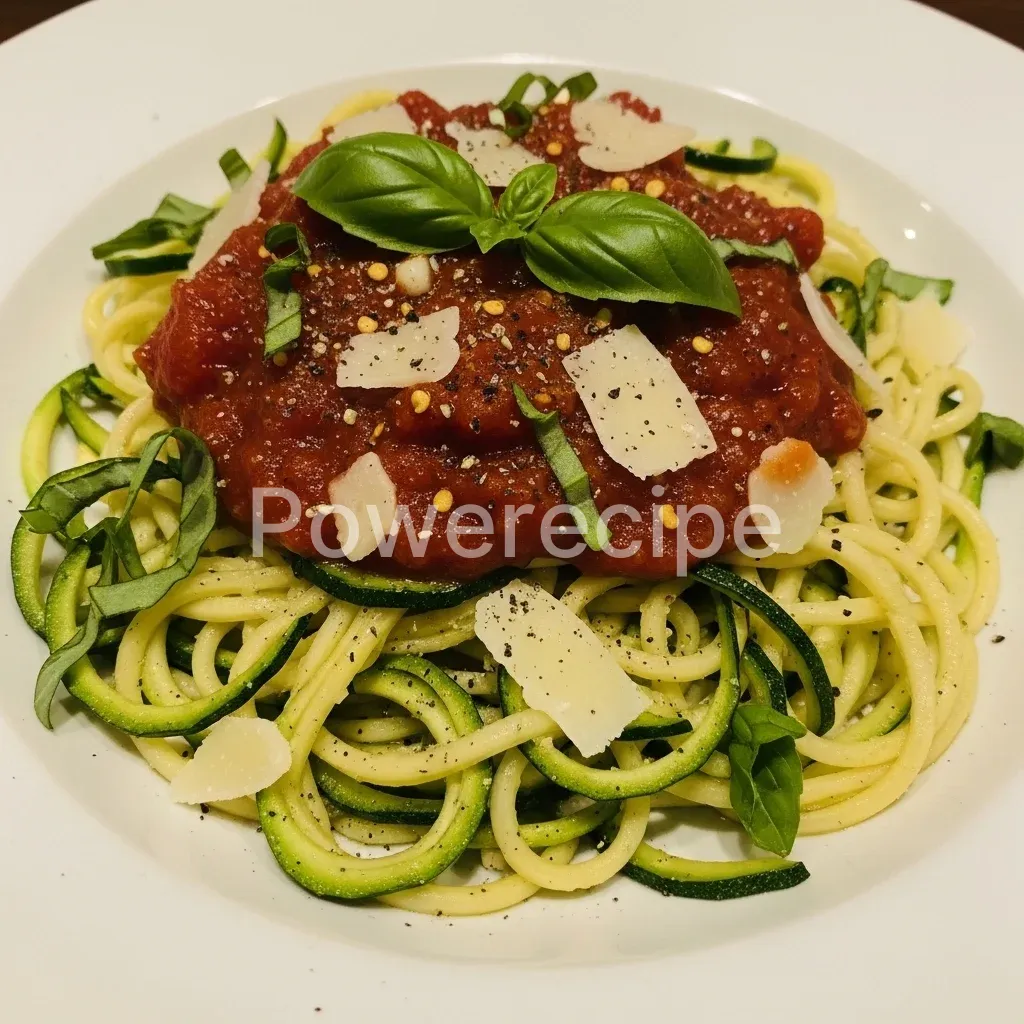 Zucchini Spaghetti Recipe