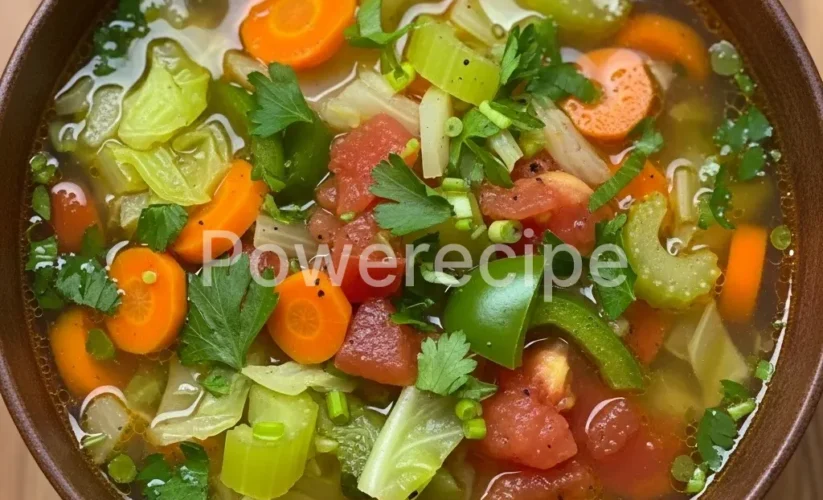 fat burning soup recipe