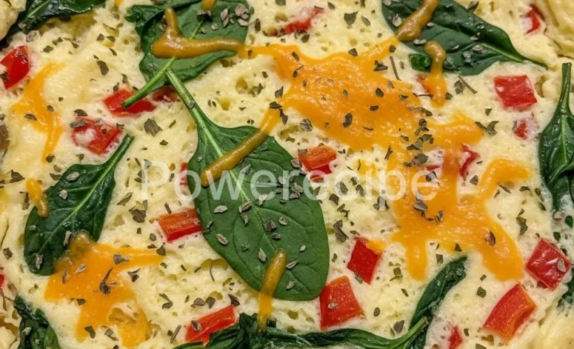 keto egg cottage cheese bake