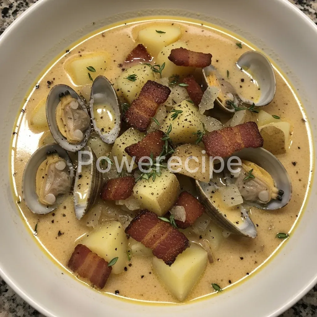 Bar harbor new england clam chowder recipe