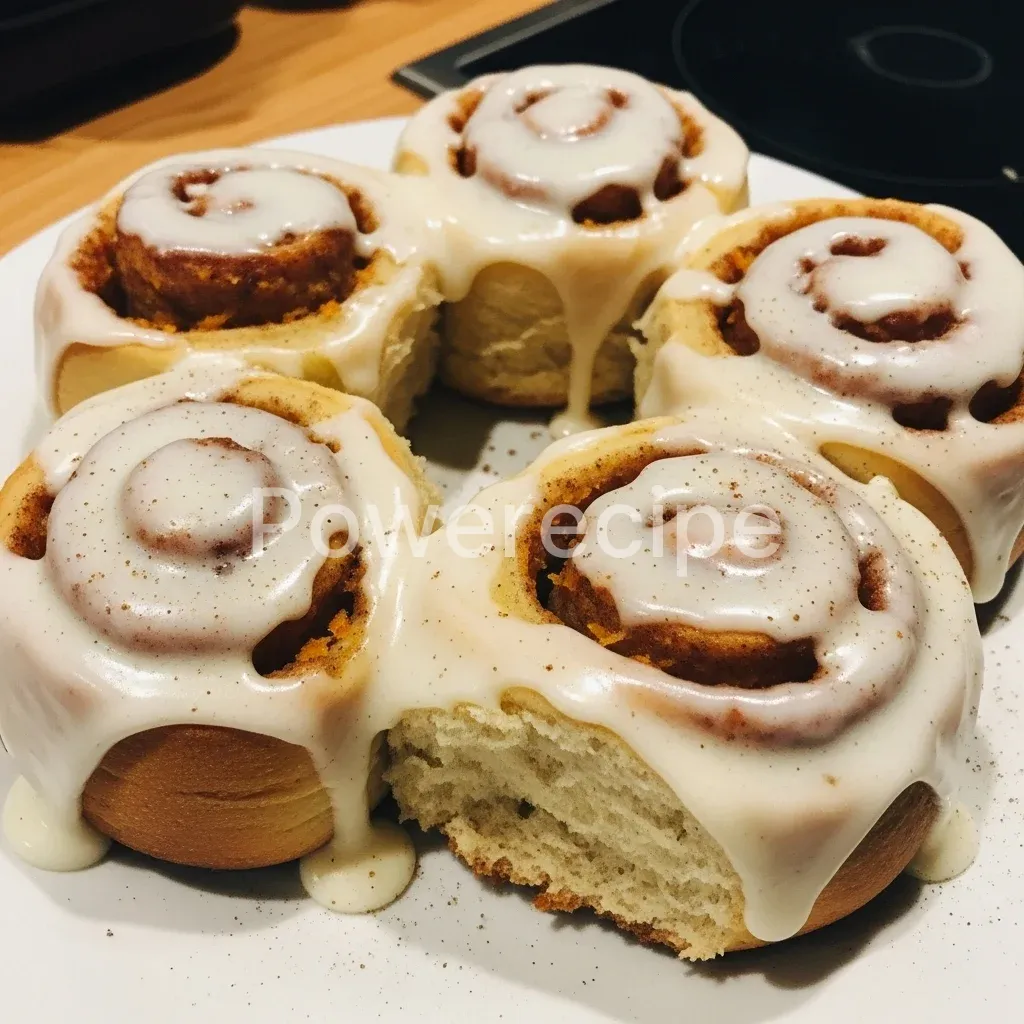Carrot Cake Cinnamon Rolls
