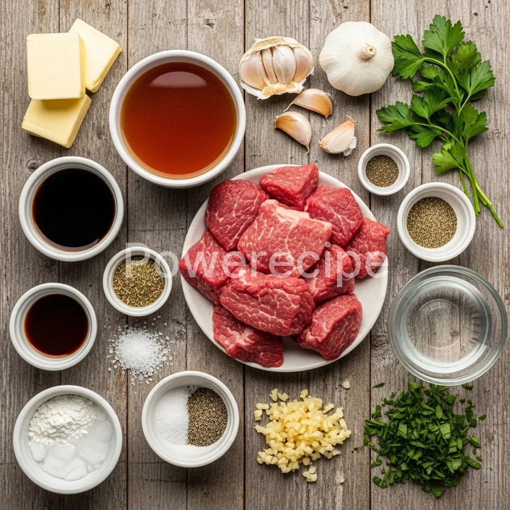 crock pot garlic butter steak bites