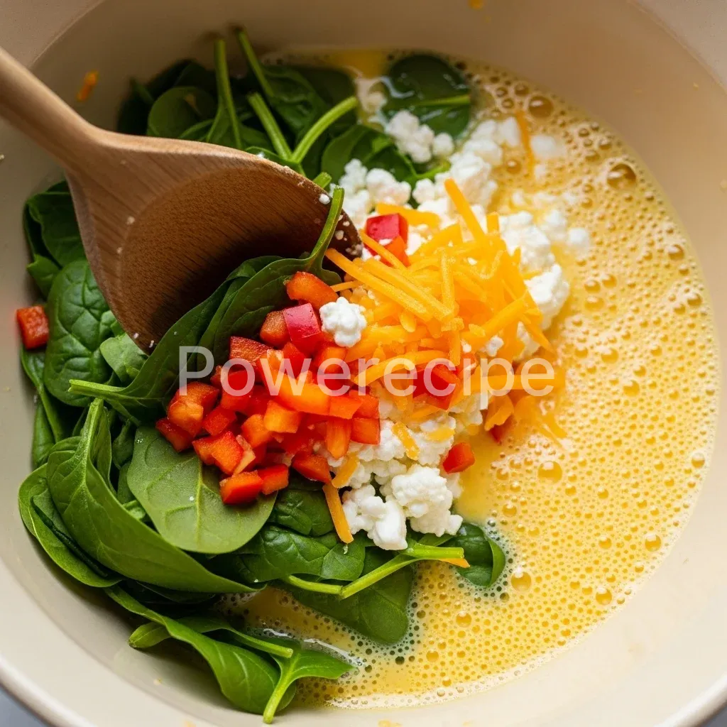 keto egg cottage cheese bake