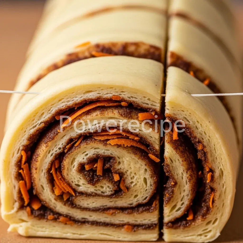 carrot cake cinnamon rolls