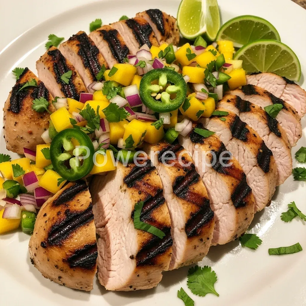 grilled turkey tenderloins mango salsa recipe
