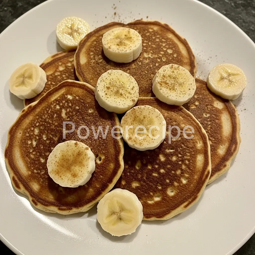 high protein banana pancake