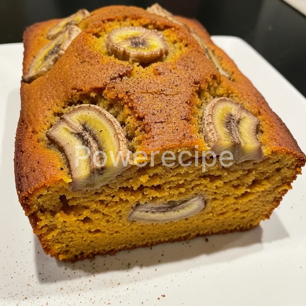 pumpkin banana loaf