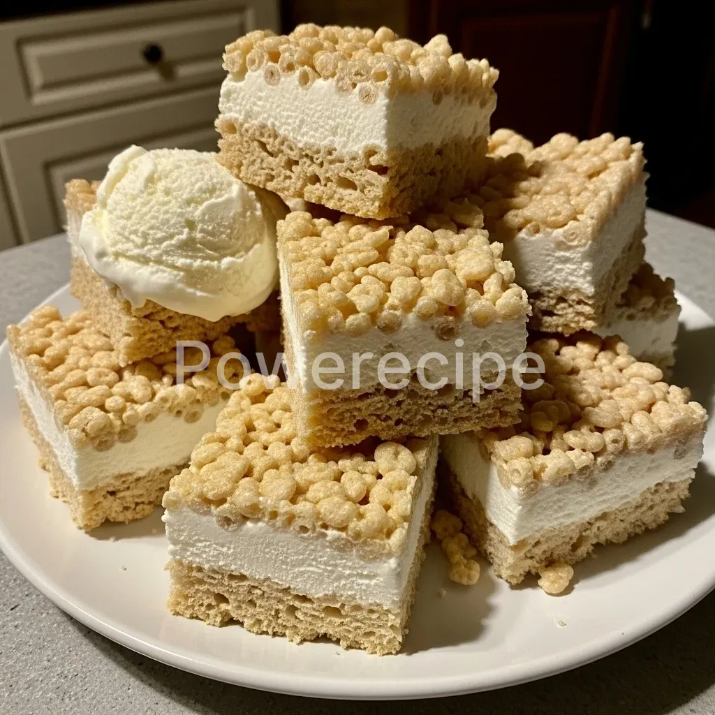 rice krispies and ice cream