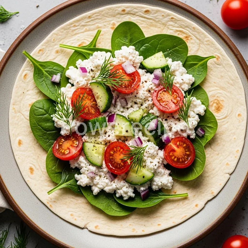 cottage cheese wrap no egg
