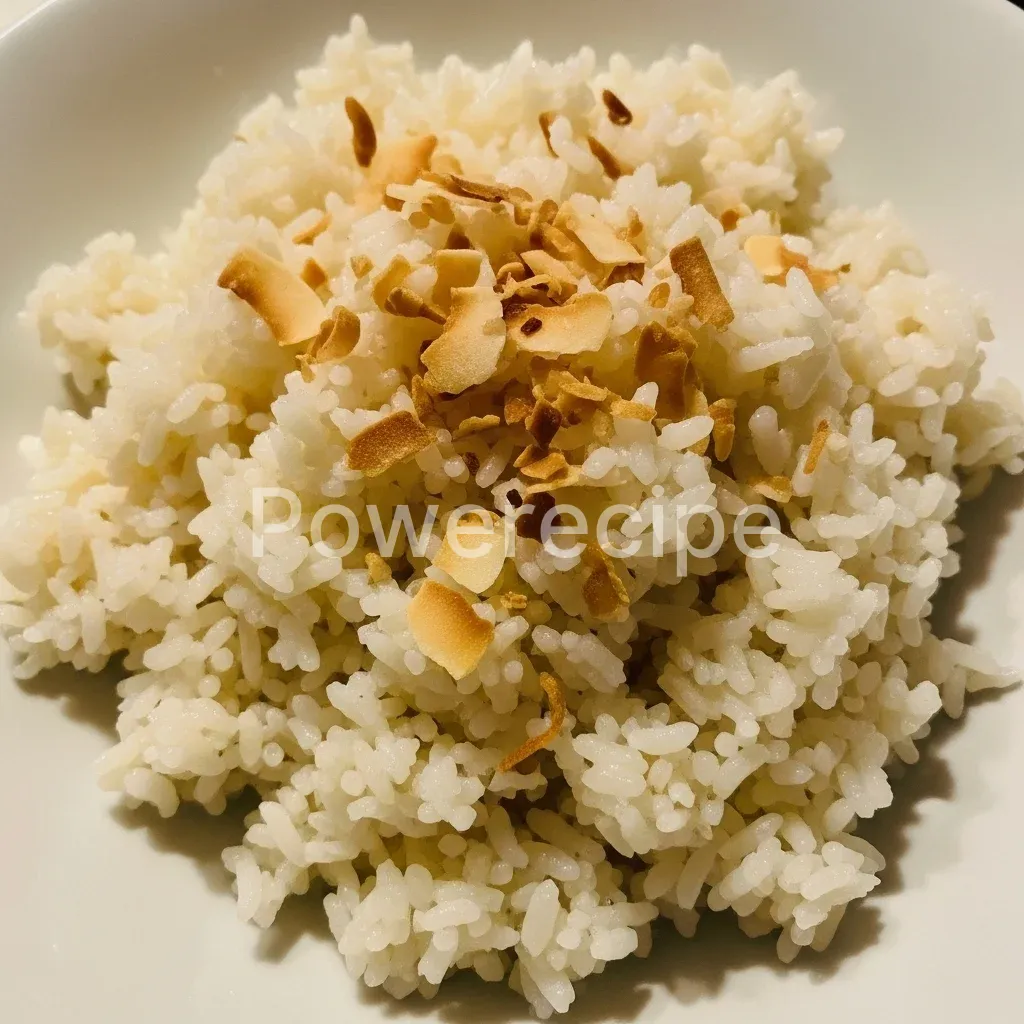 easy coconut rice recipe