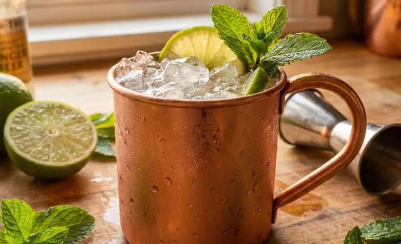 non alcoholic moscow mule