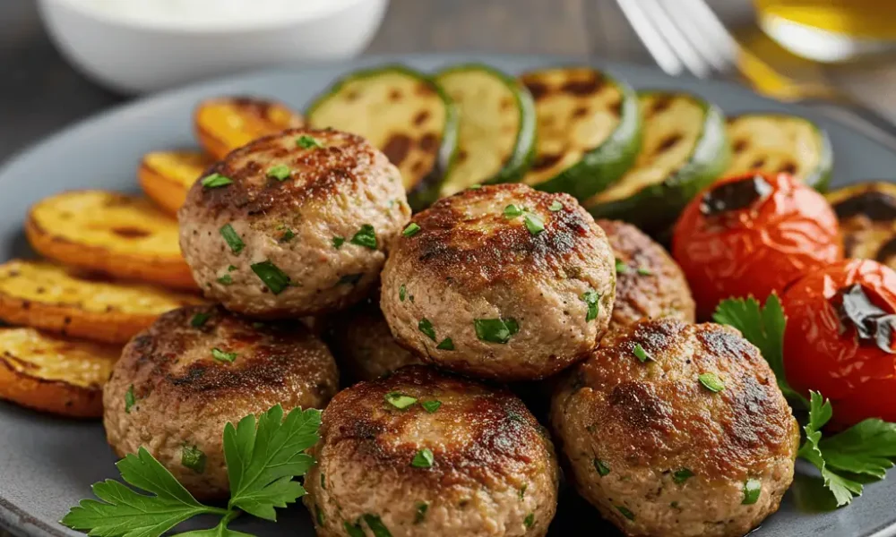 Amylu Chicken Meatballs Costco Cooking Instructions – Oven Baked Plated